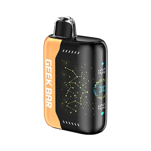 Geek Bar Pulse 25000 Puff Disposable Vape – Lime Berry Orange Flavor | Rechargeable | Dual Mesh Coil | Smart LED Display | Zesty Citrus & Berry Blend | Leakproof & Authentic Design