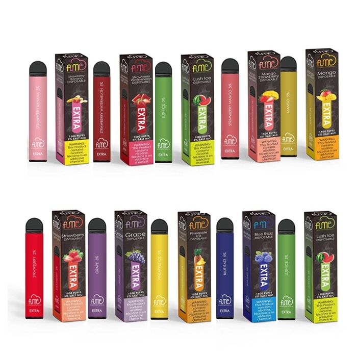 Fume Extra Disposable Vape – Unicorn Flavor – 1500 Puffs – 10 Count Box – 5% Nicotine – Pre-Filled, Long-Lasting, Sweet Candy & Fruity Blend