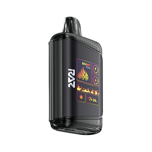 RAZ LTX Black & Blue Lime 25K Disposable Vape – 25,000 Puffs, Dual Mesh Coil, 5% Nicotine, Rechargeable Vape with Turbo Mode & LED Display – Blackberry, Blueberry & Lime Flavor Blend