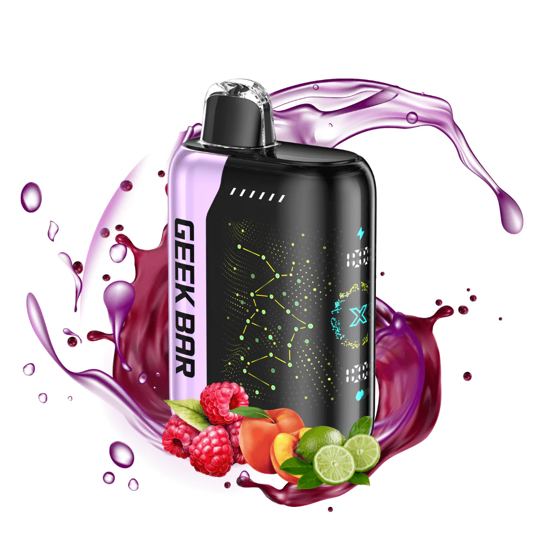 Geek Bar Pulse 25000 Puff Disposable Vape – Orange Fcuking Fab Flavor | Rechargeable | Dual Mesh Coil | Smart LED Display | Bold Orange Candy Blend | Leakproof & Authentic Design