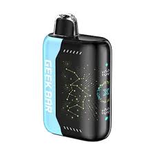 Geek Bar Pulse X Disposable Vape – Blue Razz Ice Flavor – Up to 25,000 Puffs – 5% Nicotine Salt – Turbo & Eco Mode – Smart LED Display – USB-C Rechargeable
